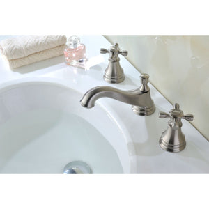 Melody Widespread Bathroom Faucet in Brushed Nickel