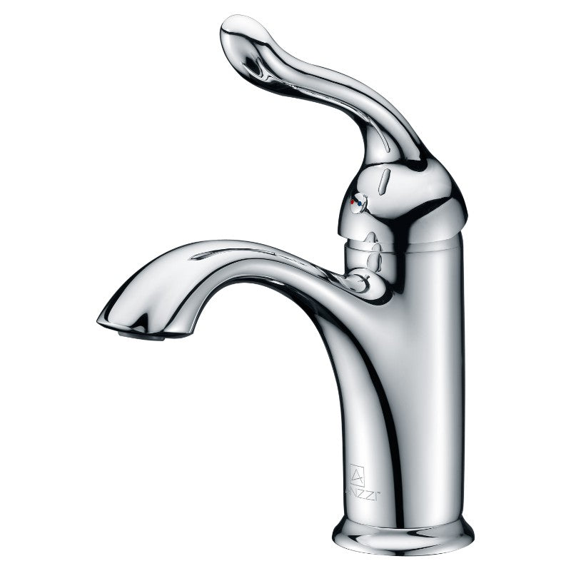 Arc Single-Handle Bathroom Faucet in Polished Chrome