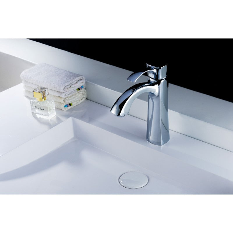 Rhythm Single-Handle Bathroom Faucet in Polished Chrome