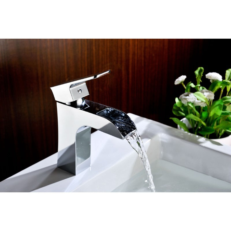 Forza Single-Handle Bathroom Faucet in Polished Chrome