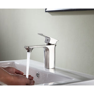 Promenade 6.6' Single-Handle Single-Handle Bathroom Faucet in Brushed Nickel