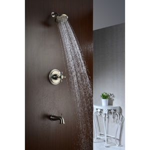 Mesto Tub & Shower Faucet in Brushed Nickel