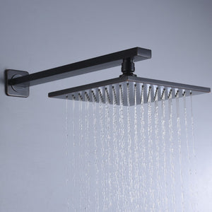 Mezzo Tub & Shower Faucet in Matte Black