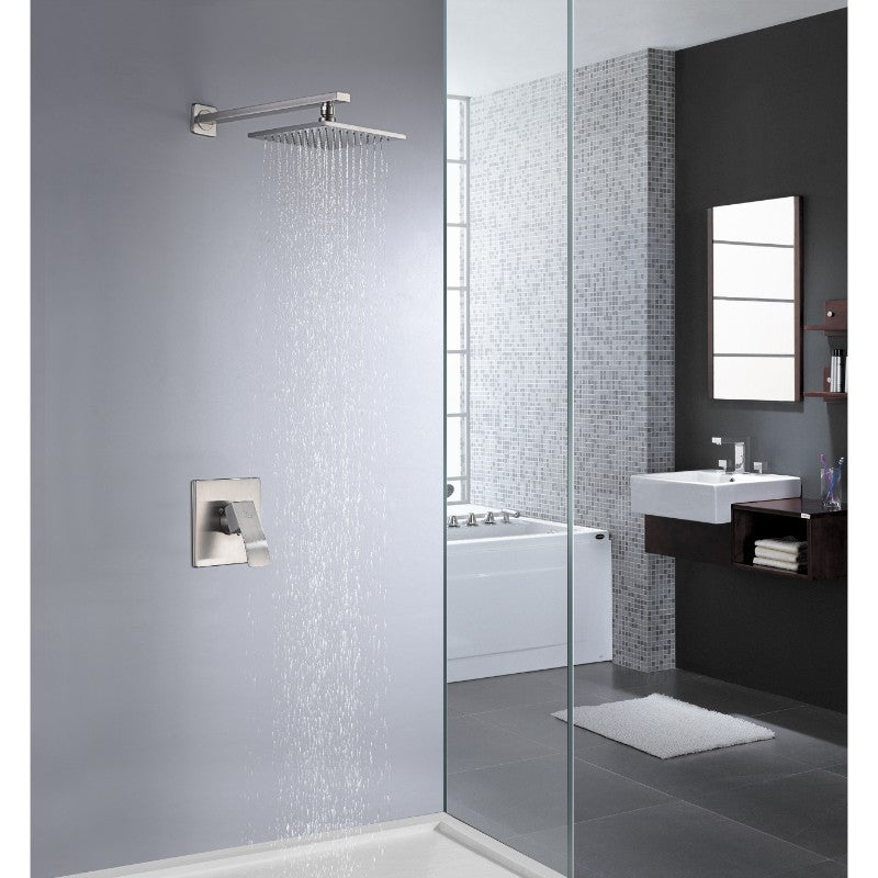 Viace Shower Only Faucet in Brushed Nickel
