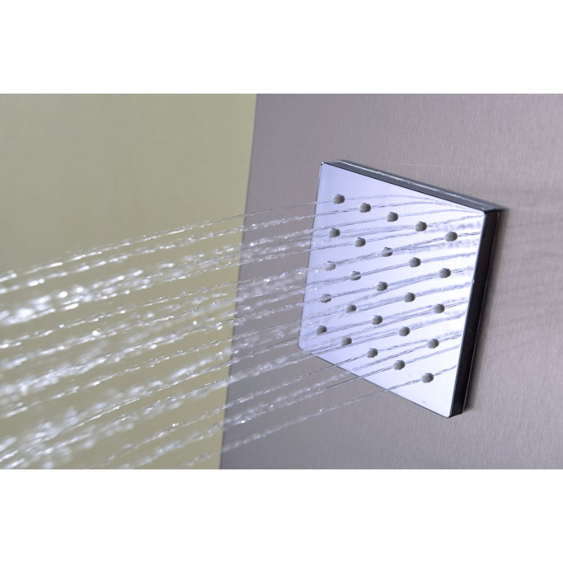 Niagara Shower Panel in Stainless Steel