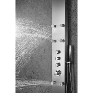 Fontan Shower Panel in Stainless Steel