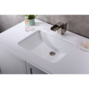 Pegasus 21' Undermount Bathroom Sink in White