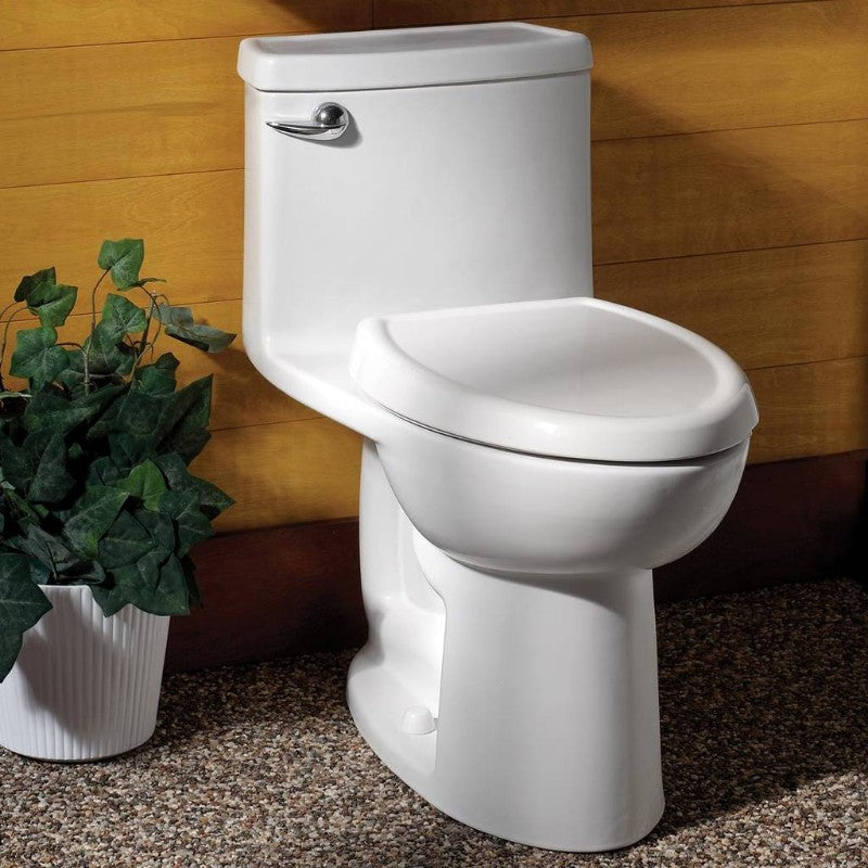 FloWise Elongated 1.28 gpf One-Piece Toilet in White - ADA Compliant
