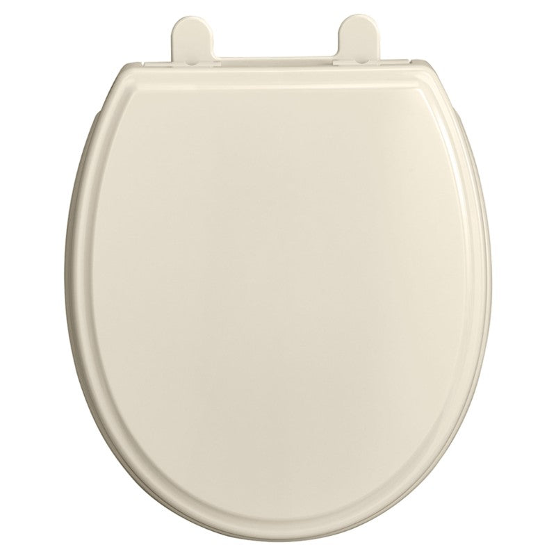 Traditional Round Slow-Close Toilet Seat in Linen