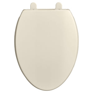 Transitional Elongated Slow-Close Toilet Seat in Linen
