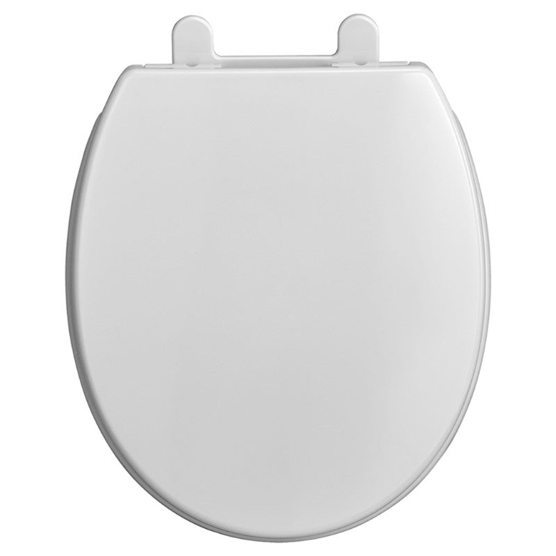 Transitional Round Slow-Close Toilet Seat in White