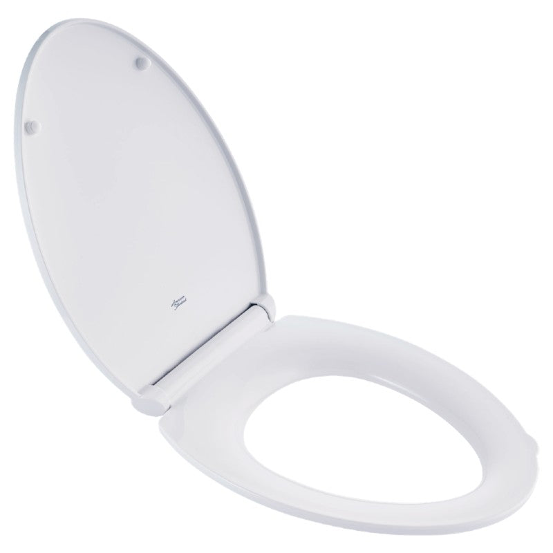 Contemporary Slow-Close & Easy Lift-Off Elongated Toilet Seat for VorMax®  CleanCurve® Style Rims