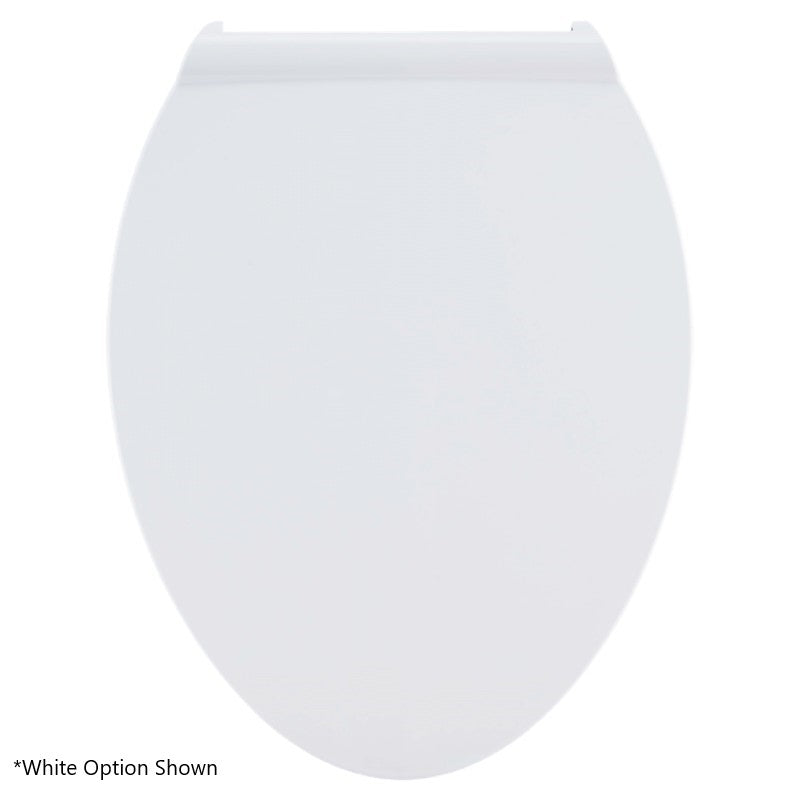 VorMax Elongated Slow-Close Toilet Seat in Linen