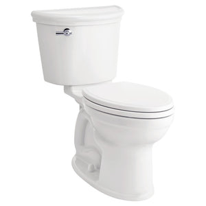 Retrospect Elongated 1.28 gpf Two-Piece Toilet in White - ADA Compliant