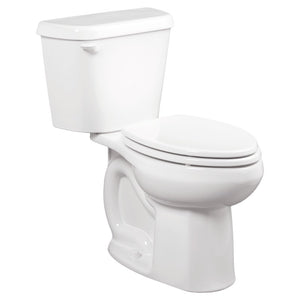 Colony Elongated 1.28 gpf Two-Piece Toilet in White - ADA Compliant