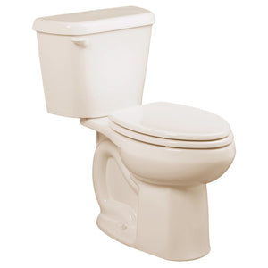 Colony Elongated 1.28 gpf Two-Piece Toilet in Linen - ADA Compliant