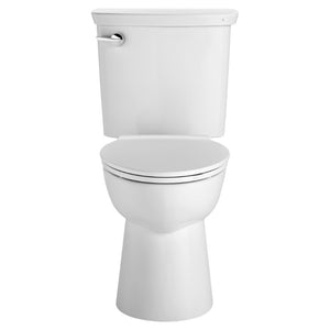 VorMax Elongated 1.28 gpf Two-Piece Toilet in White
