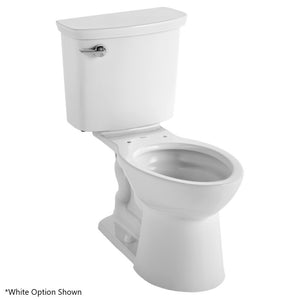 VorMax Elongated 1.28 gpf Two-Piece Toilet in Linen