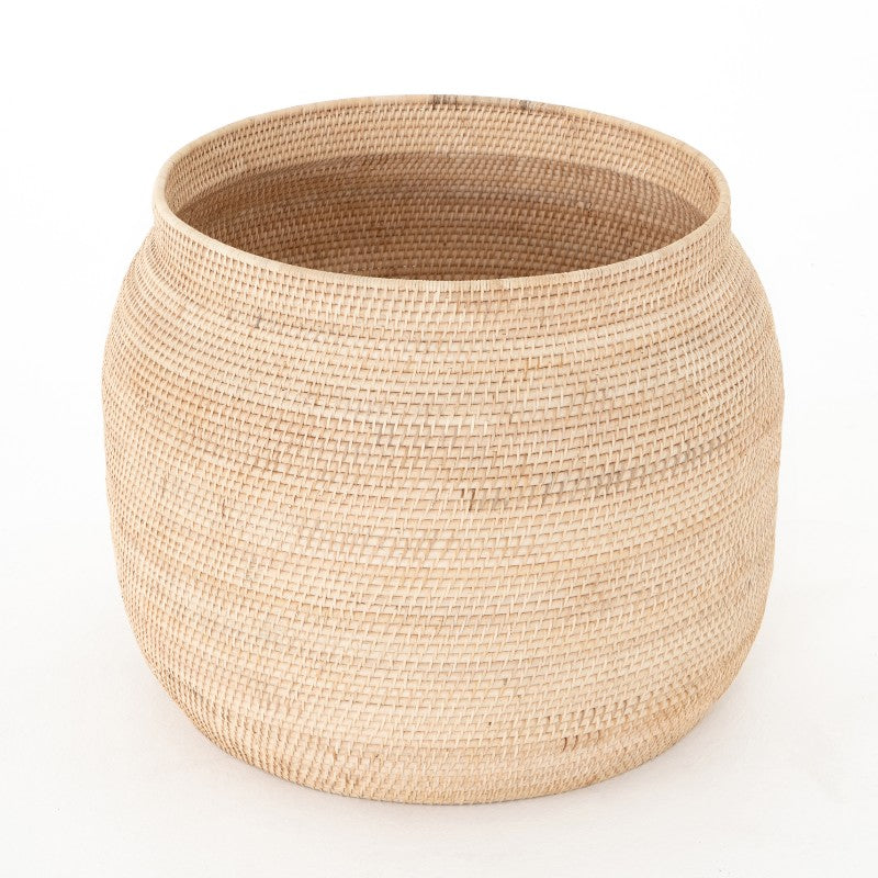 Ansel Basket in Natural Lombok Weave (24' x 24' x 18.5')