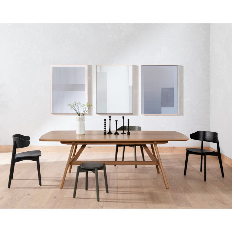 Franco Dining Chair in Black Veneer (20.5' x 19.25' x 30.25')
