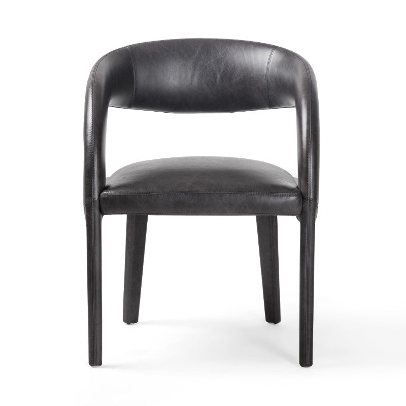 Hawkins Dining Chair in Sonoma Black (23.5' x 24' x 31')