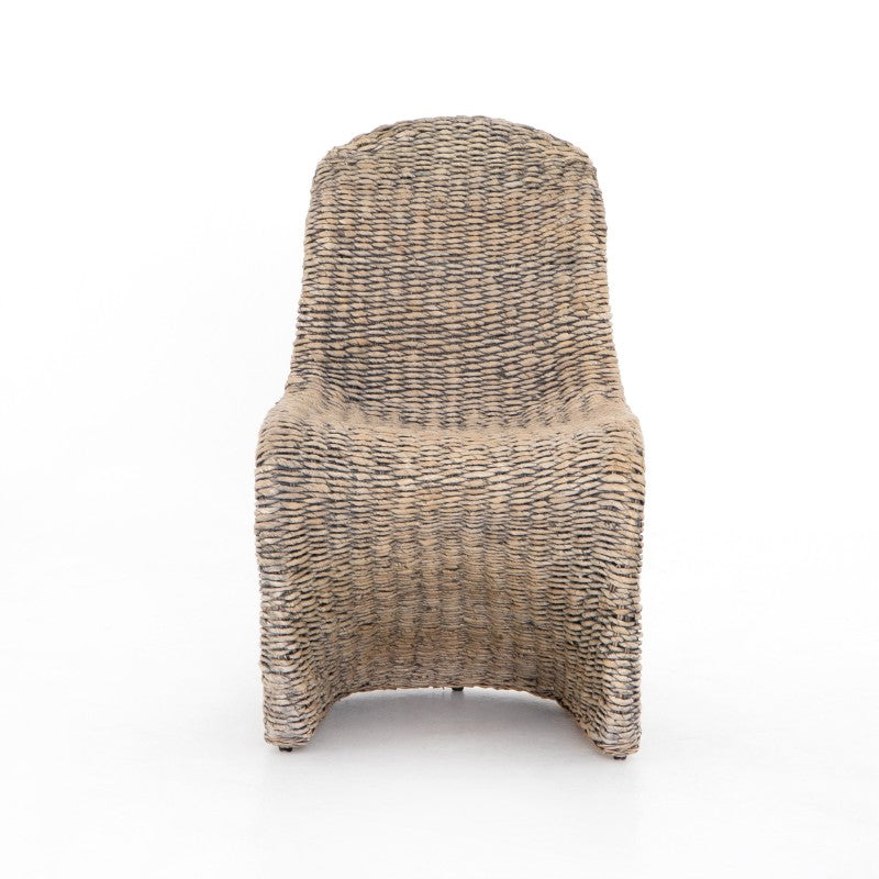 Portia Dining Chair in Grey Wash (20.75' x 27' x 34.5')