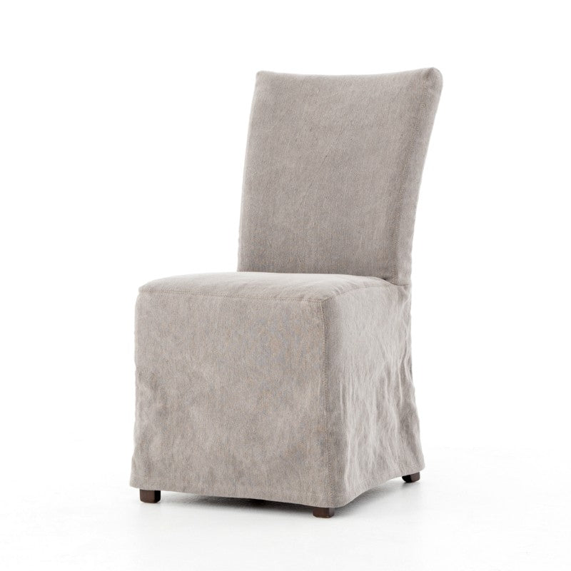 Vista Dining Chair in Heather Twill Carbon (19' x 25.25' x 37.5')