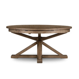 Cintra Dining Table in Rustic Sundried Ash (63' x 63' x 30.75')