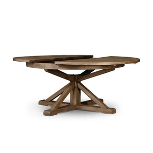 Cintra Dining Table in Rustic Sundried Ash (63' x 63' x 30.75')