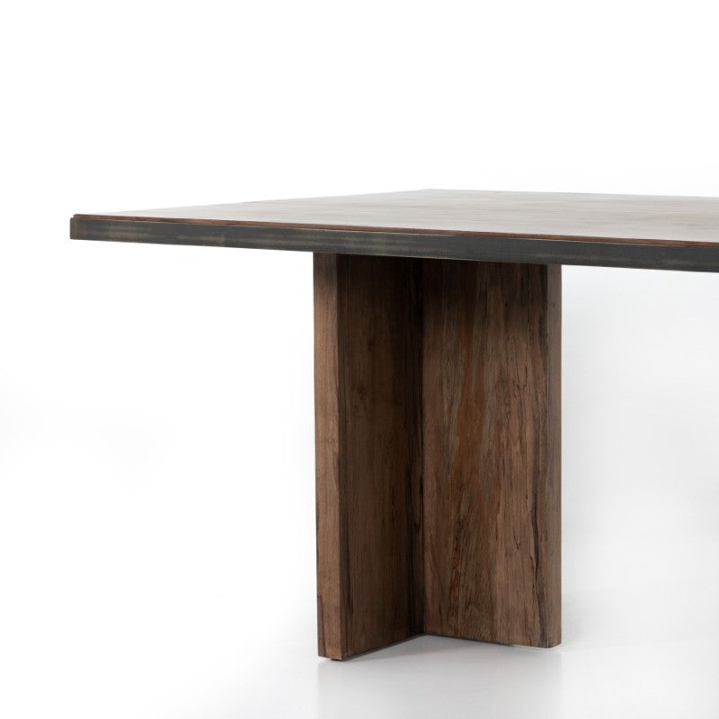 Cross Dining Table in Spalted Alder (94' x 42' x 30')