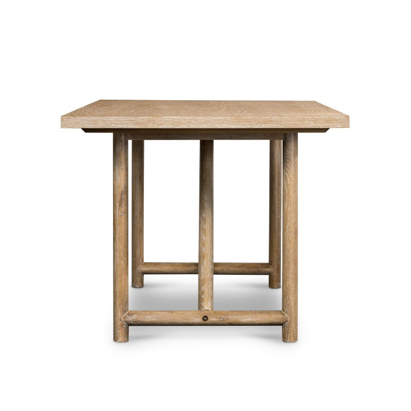 Mika Dining Table in Whitewashed Oak (84' x 36' x 30')