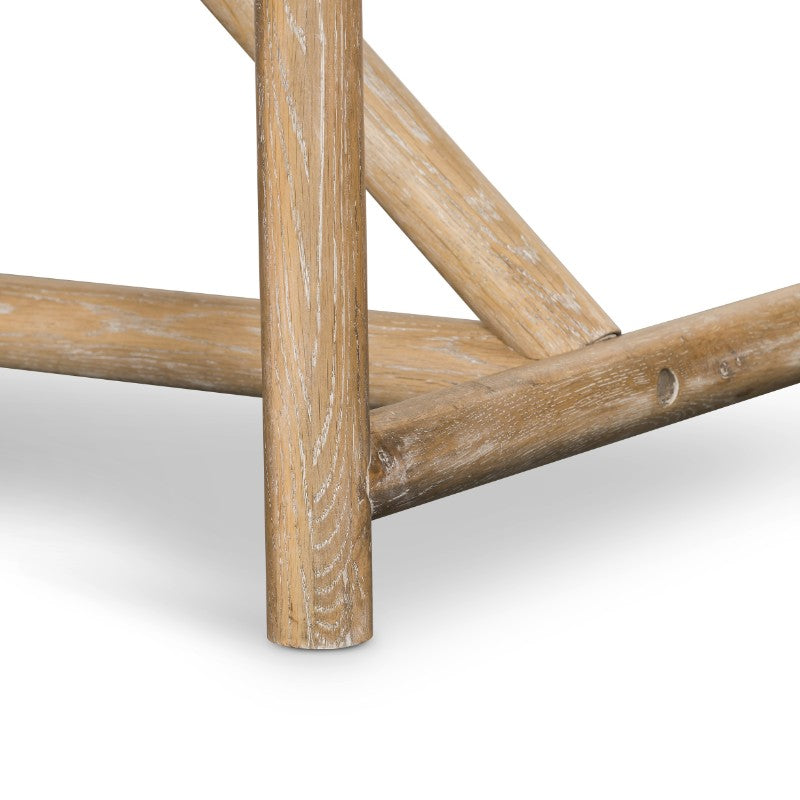 Mika Dining Table in Whitewashed Oak (84' x 36' x 30')