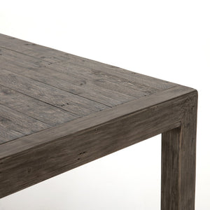 Post Dining Table in Rustic Black Olive (70.75' x 39.25' x 30.5')