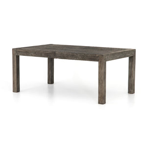 Post Dining Table in Rustic Black Olive (72' x 44' x 30.5')