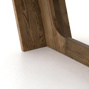 Pryor Dining Table in Smoked Grey (87' x 43' x 30')