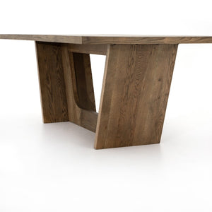 Pryor Dining Table in Smoked Grey (87' x 43' x 30')