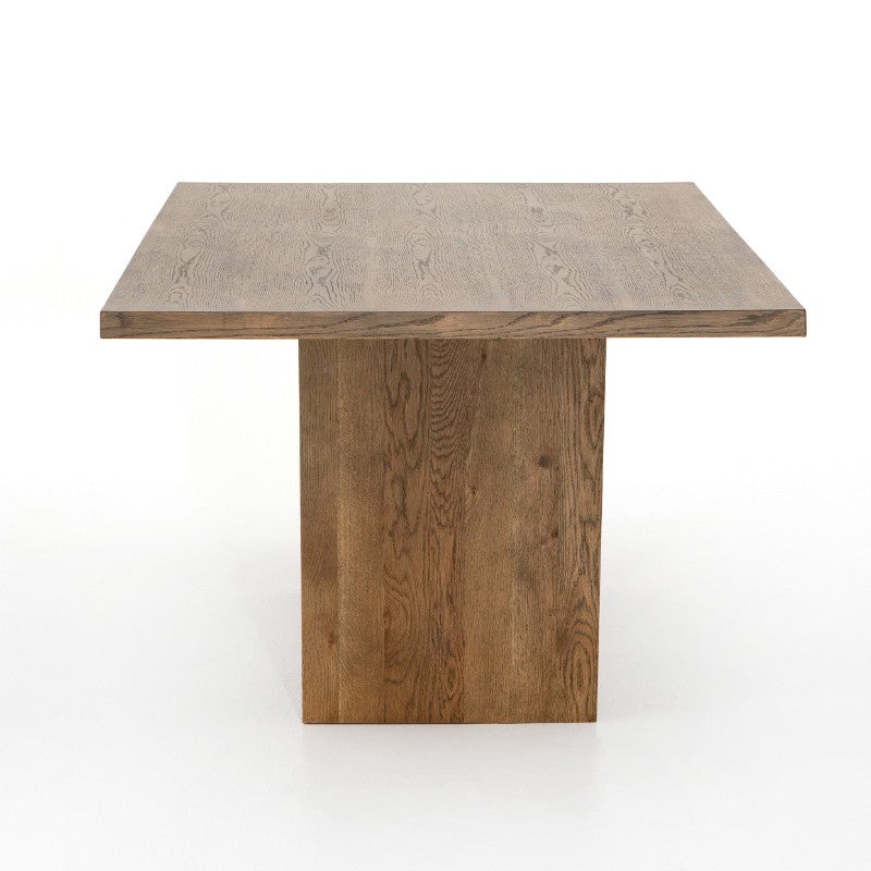 Pryor Dining Table in Smoked Grey (87' x 43' x 30')