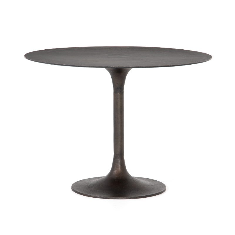 Simone Dining Table in Antique Rust (42' x 42' x 31')