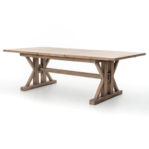Tuscanspring Dining Table in Sundried Wheat (96' x 44' x 30.5')