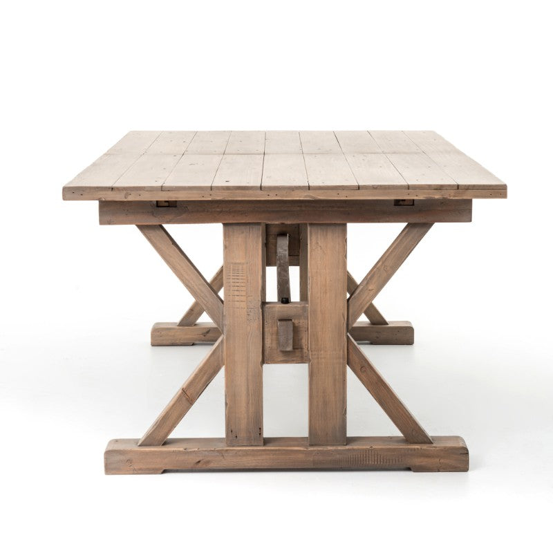 Tuscanspring Dining Table in Sundried Wheat (96' x 44' x 30.5')