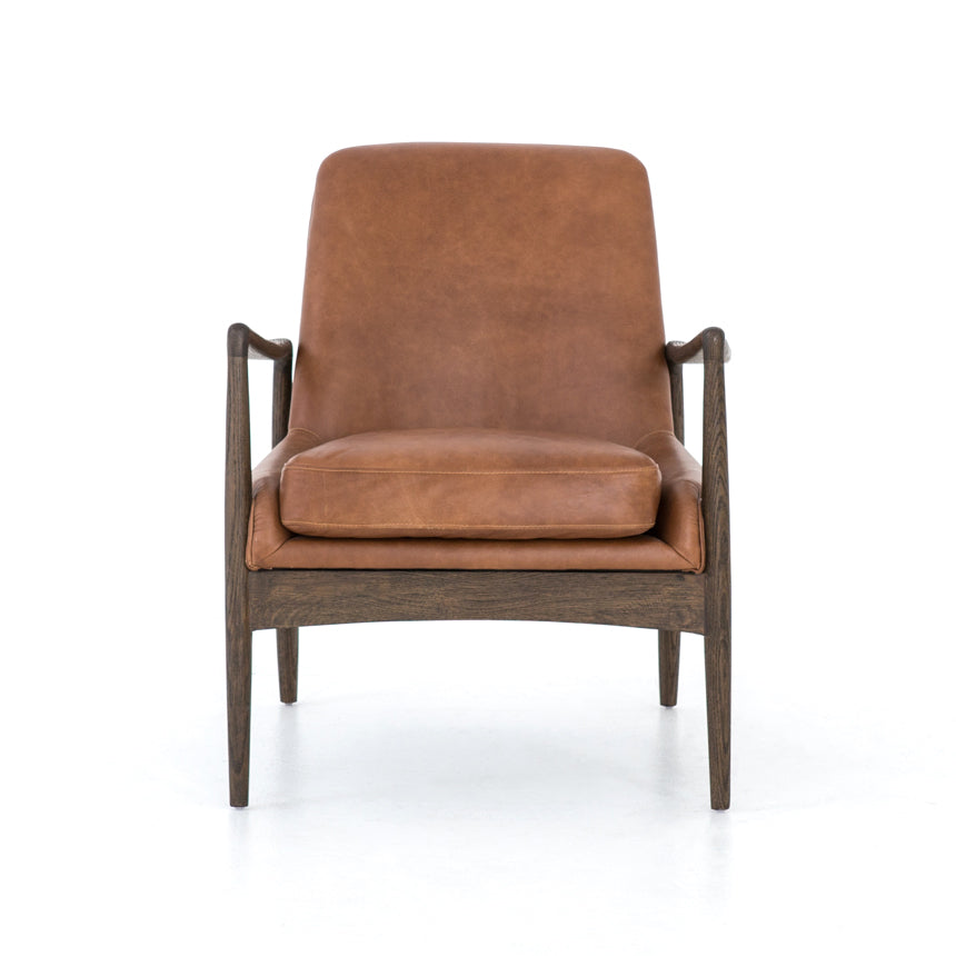 Ashford Chair in Brandy & Warm Nettlewood (25.75' x 30.75' x 31.75')