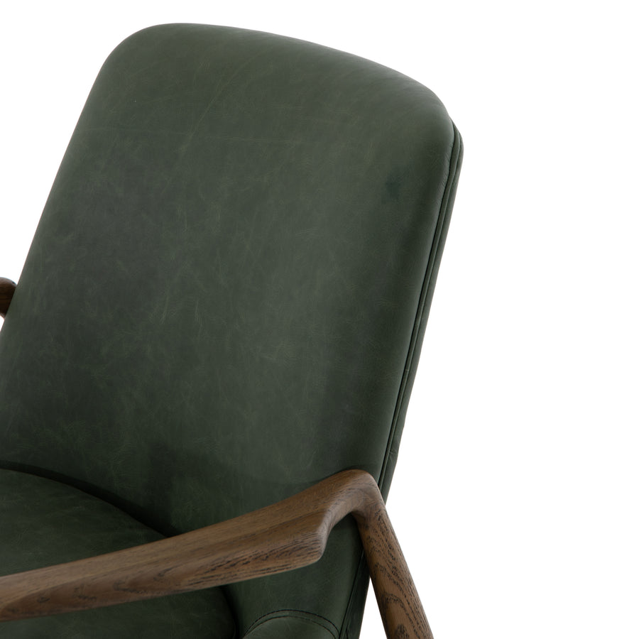 Ashford Chair in Eden Sage & Toasted Oak (27.25' x 30.25' x 32.25')