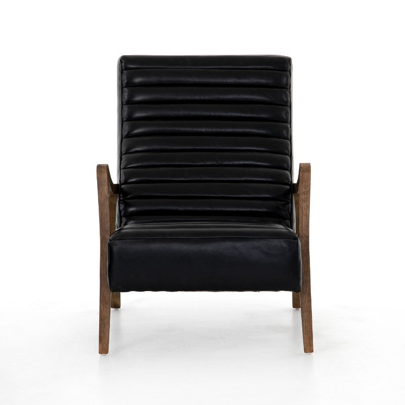 Chance Chair in Dakota Black (27.25' x 36.25' x 35.75')