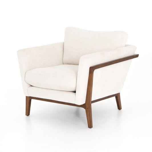 Dash Chair in Camargue Cream (32.5" x 36" x 33")
