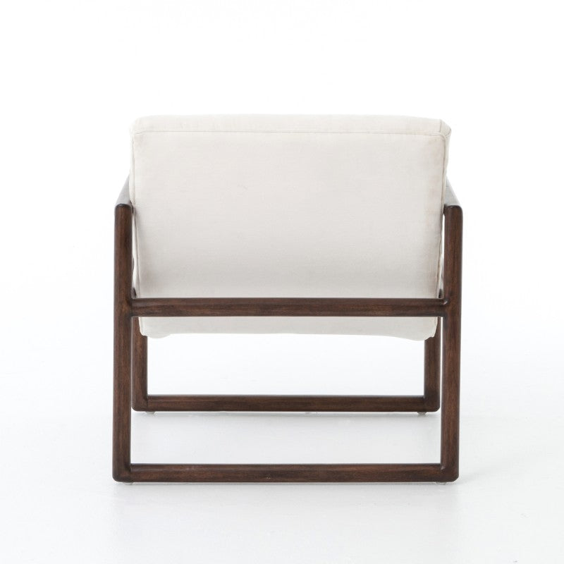 Fitz Chair in Dorell Gaucho Chalk (27.5' x 32' x 30.75')