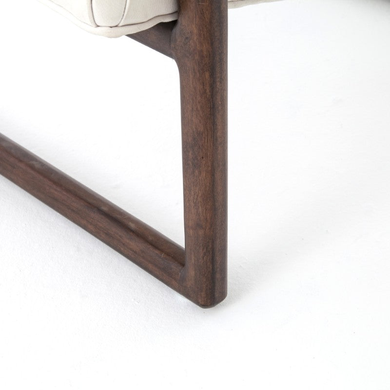Fitz Chair in Dorell Gaucho Chalk (27.5' x 32' x 30.75')