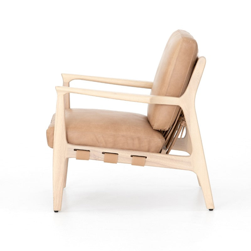 Silas Chair in Sahara Tan (28' x 32.75' x 33')