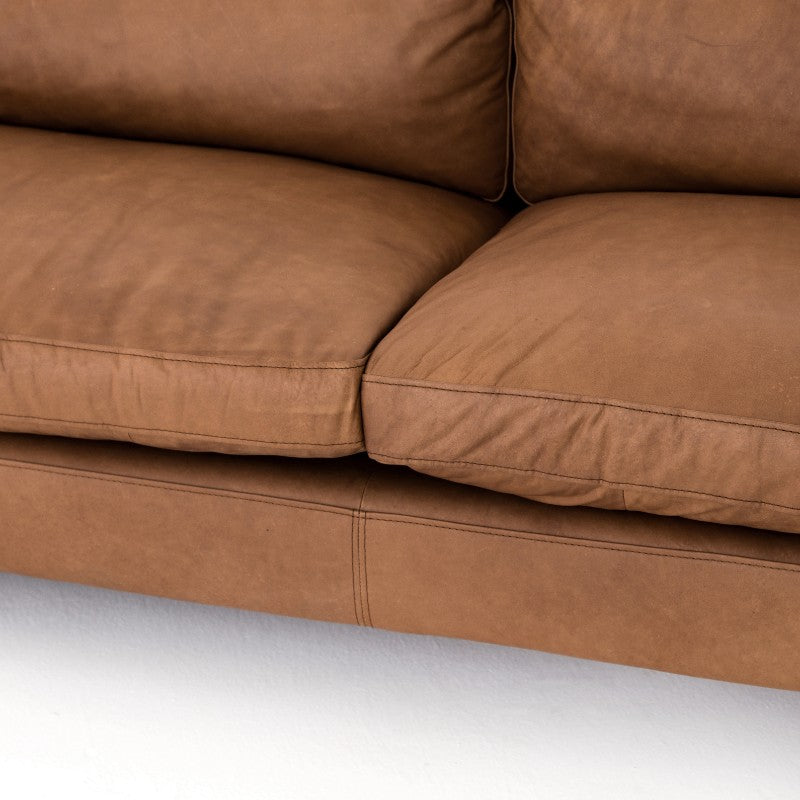 Beckwith Sofa in Naphina Camel (94' x 32.25' x 30')