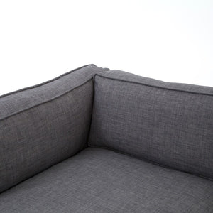 Grammercy Sectional in Bennett Charcoal (120' x 67' x 30')