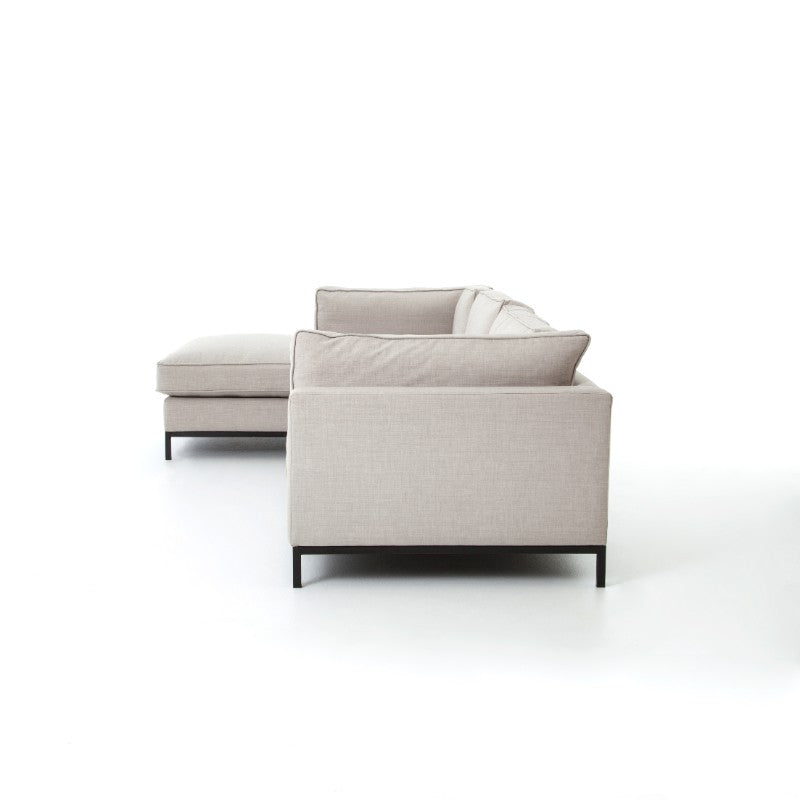 Grammercy Sectional in Bennett Moon (120' x 67' x 30')